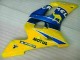 Amarillo Azul ABS Kits Carenado Moto Yamaha R6 98-02