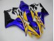 Amarillo Azul Carenado Moto Honda CBR 1000 RR 06-07 Amarillo Azul Carenado Moto Honda CBR 1000 RR 06-07