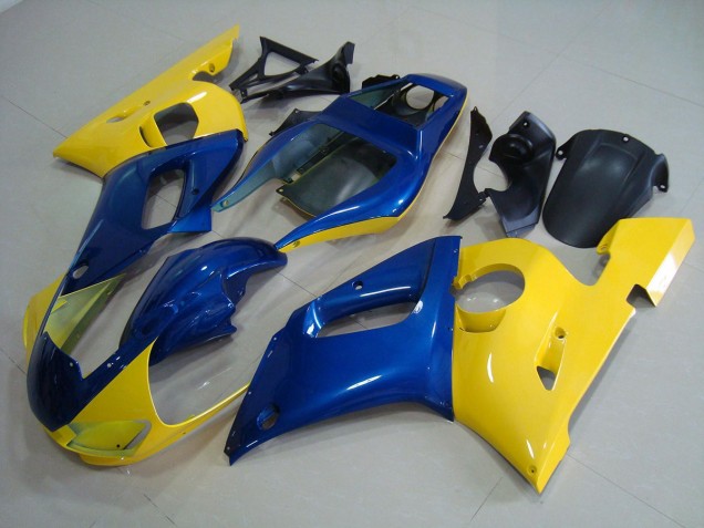 Amarillo Azul Kits Completo Carenado Moto ABS Yamaha R6 98-02 Amarillo Azul Kits Completo Carenado Moto ABS Yamaha R6 98-02