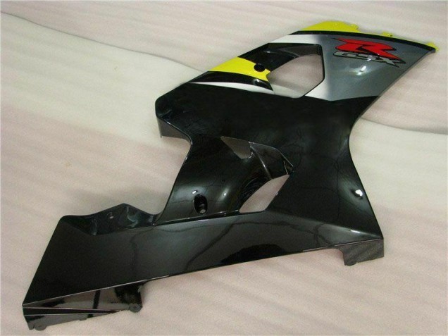 Amarillo Negro ABS Carenado Motocicleta Suzuki GSXR 600 / 750 K4 04-05 Amarillo Negro ABS Carenado Motocicleta Suzuki GSXR 600 / 750 K4 04-05