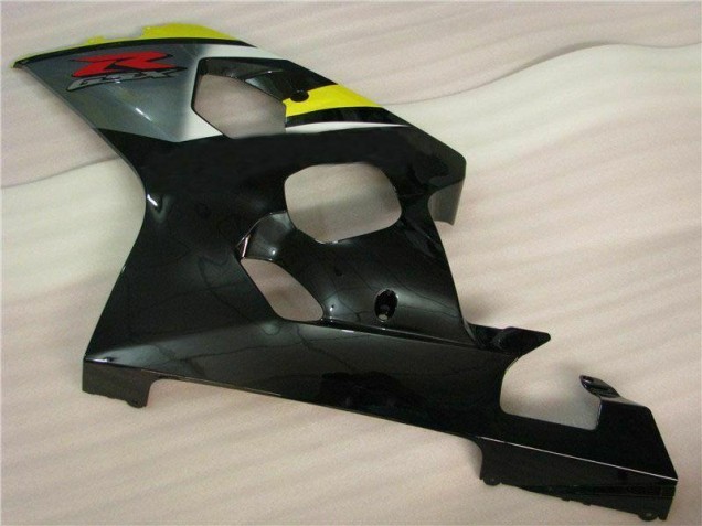 Amarillo Negro ABS Carenado Motocicleta Suzuki GSXR 600 / 750 K4 04-05 Amarillo Negro ABS Carenado Motocicleta Suzuki GSXR 600 / 750 K4 04-05