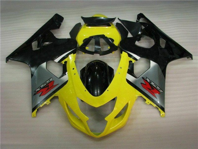 Amarillo Negro ABS Carenado Motocicleta Suzuki GSXR 600 / 750 K4 04-05 Amarillo Negro ABS Carenado Motocicleta Suzuki GSXR 600 / 750 K4 04-05
