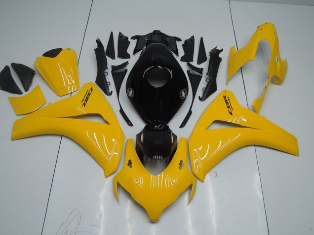 Amarillo & Negro Carenado Moto Honda CBR 1000 RR 08-11