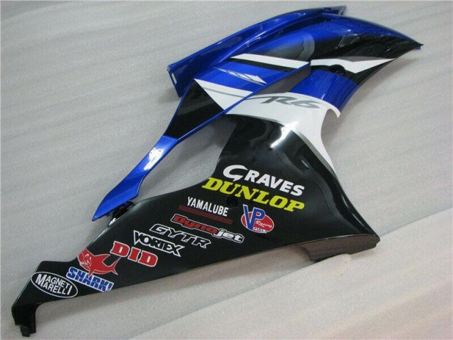 Azul ABS Kits Carenado Moto Yamaha R6 08-16 Azul ABS Kits Carenado Moto Yamaha R6 08-16