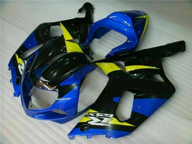 Azul ABS Moto Plástica Suzuki GSXR 600 / 750 K1 K2 K3 01-03 Azul ABS Moto Plástica Suzuki GSXR 600 / 750 K1 K2 K3 01-03