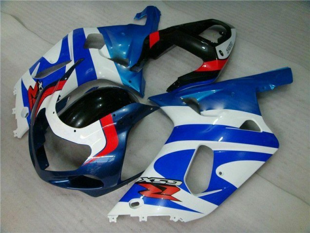 Azul ABS Moto Plástico Suzuki GSXR 600 / 750 K1 K2 K3 01-03 Azul ABS Moto Plástico Suzuki GSXR 600 / 750 K1 K2 K3 01-03