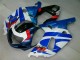 Azul ABS Moto Plástico Suzuki GSXR 600 / 750 K1 K2 K3 01-03 Azul ABS Moto Plástico Suzuki GSXR 600 / 750 K1 K2 K3 01-03