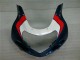 Azul ABS Moto Plástico Suzuki GSXR 600 / 750 K1 K2 K3 01-03 Azul ABS Moto Plástico Suzuki GSXR 600 / 750 K1 K2 K3 01-03