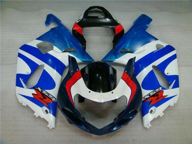 Azul ABS Moto Plástico Suzuki GSXR 600 / 750 K1 K2 K3 01-03 Azul ABS Moto Plástico Suzuki GSXR 600 / 750 K1 K2 K3 01-03