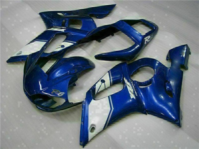 Azul ABS Moto Plástico Yamaha R6 98-02 Azul ABS Moto Plástico Yamaha R6 98-02