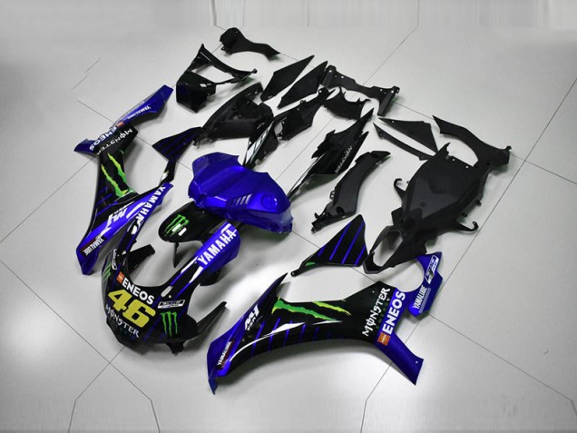 Azul Azul Blanco ENEOS 46 Monster Kit Carenado ABS Completo Yamaha R1 15-19 Azul Azul Blanco ENEOS 46 Monster Kit Carenado ABS Completo Yamaha R1 15-19