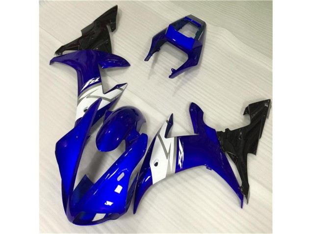 Azul Blanco ABS Carenado Motocicleta Yamaha R1 02-03
