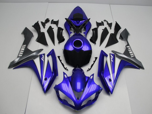 Azul Blanco ABS Kits Carenado Moto Yamaha R1 07-08 Azul Blanco ABS Kits Carenado Moto Yamaha R1 07-08
