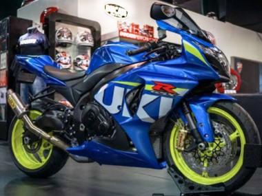 Azul Blanco ABS Moto Plástico Suzuki GSXR 1000 K9 09-16