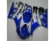 Azul Blanco ABS Moto Plástico Yamaha R6 03-05 Azul Blanco ABS Moto Plástico Yamaha R6 03-05