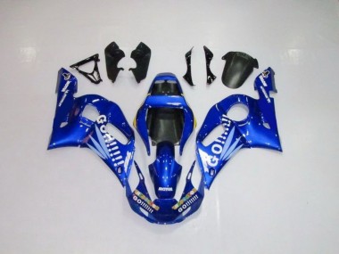 Azul Blanco Go Motul Carenado Moto Yamaha R6 98-02