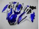 Azul Blanco Kit Completo Carenado Moto Suzuki GSXR 600 / 750 K8 08-10