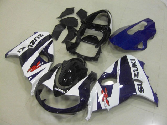 Azul Blanco Kit Completo Carenado Moto Suzuki TL1000R 98-03 Azul Blanco Kit Completo Carenado Moto Suzuki TL1000R 98-03