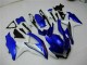 Azul Blanco Kits Completo Carenado Moto Suzuki GSXR 600 / 750 K8 08-10 Azul Blanco Kits Completo Carenado Moto Suzuki GSXR 600 / 750 K8 08-10