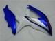 Azul Blanco Kits Completo Carenado Moto Suzuki GSXR 600 / 750 K8 08-10 Azul Blanco Kits Completo Carenado Moto Suzuki GSXR 600 / 750 K8 08-10