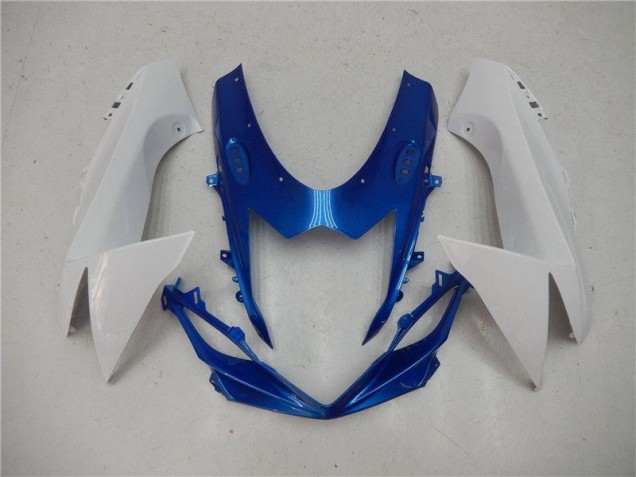 Azul Blanco Moto Plástica Suzuki GSXR 600 / 750 K11 11-21 Azul Blanco Moto Plástica Suzuki GSXR 600 / 750 K11 11-21