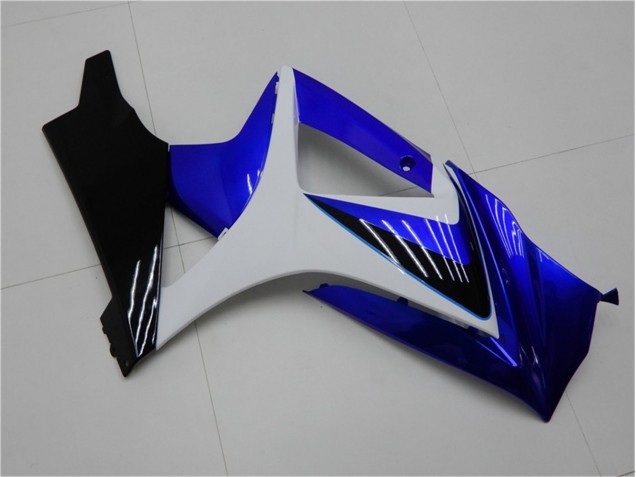Azul Blanco Negro Carenado Moto Suzuki GSXR 1000 K7 07-08 Azul Blanco Negro Carenado Moto Suzuki GSXR 1000 K7 07-08