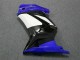 Azul Blanco Negro Ninja ABS Moto Plástico Kawasaki EX250 08-12 Azul Blanco Negro Ninja ABS Moto Plástico Kawasaki EX250 08-12