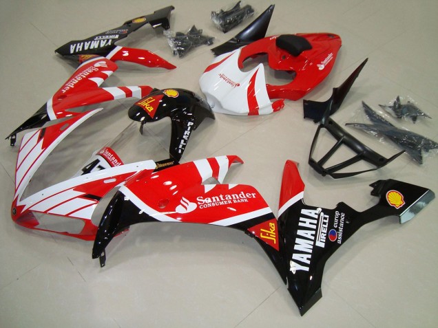 Azul Blanco Rojo Negro Carenado Moto Yamaha R1 04-06 Azul Blanco Rojo Negro Carenado Moto Yamaha R1 04-06