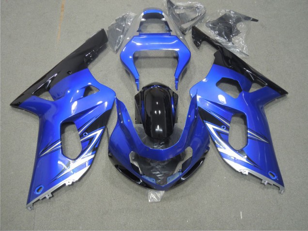 Azul Carenado Moto Suzuki GSXR 600 K1 K2 K3 01-03 Azul Carenado Moto Suzuki GSXR 600 K1 K2 K3 01-03