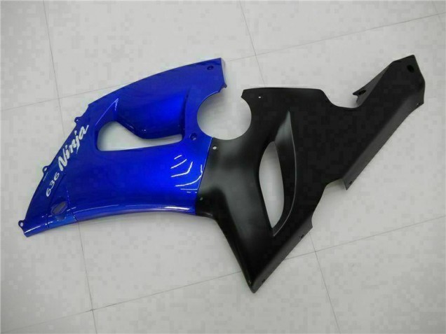 Azul Carrocería Motocicletas Kawasaki ZX6R 05-06 Azul Carrocería Motocicletas Kawasaki ZX6R 05-06