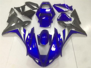 Azul Gris Carenado Moto Yamaha R1 02-03