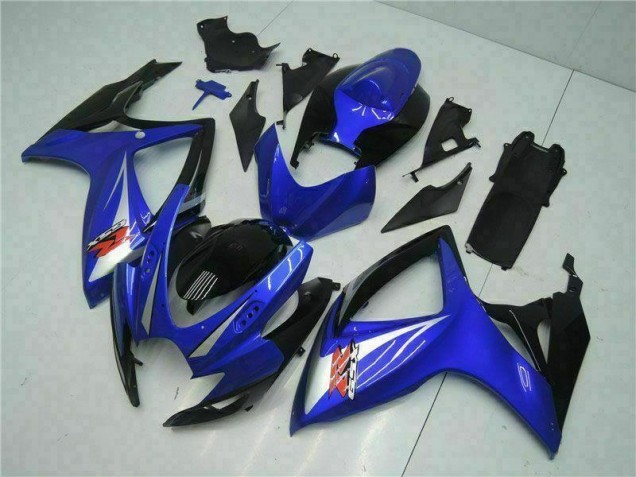 Azul Moto Plástico Suzuki GSXR 600 / 750 K6 06-07 Azul Moto Plástico Suzuki GSXR 600 / 750 K6 06-07
