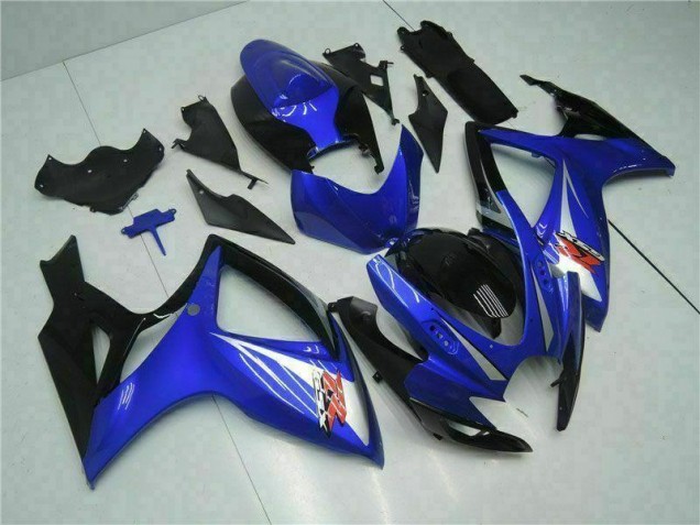 Azul Moto Plástico Suzuki GSXR 600 / 750 K6 06-07 Azul Moto Plástico Suzuki GSXR 600 / 750 K6 06-07