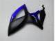 Azul Negro ABS Moto Plástica Suzuki GSXR 600 / 750 K6 06-07 Azul Negro ABS Moto Plástica Suzuki GSXR 600 / 750 K6 06-07