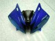 Azul Negro ABS Moto Plástica Yamaha R6 06-07 Azul Negro ABS Moto Plástica Yamaha R6 06-07
