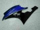 Azul Negro ABS Moto Plástica Yamaha R6 06-07 Azul Negro ABS Moto Plástica Yamaha R6 06-07
