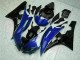 Azul Negro ABS Moto Plástica Yamaha R6 06-07 Azul Negro ABS Moto Plástica Yamaha R6 06-07