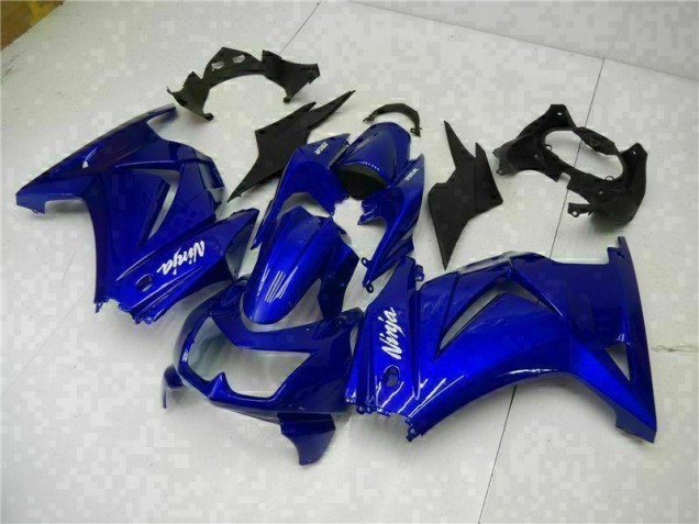 Azul Negro Blanco Ninja Kits Completo Carenado Moto Kawasaki EX250 08-12 Azul Negro Blanco Ninja Kits Completo Carenado Moto Kawasaki EX250 08-12