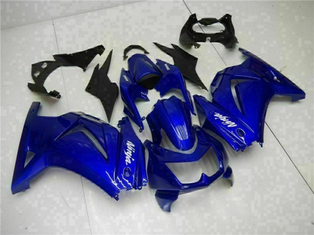 Azul Negro Blanco Ninja Kits Completo Carenado Moto Kawasaki EX250 08-12 Azul Negro Blanco Ninja Kits Completo Carenado Moto Kawasaki EX250 08-12