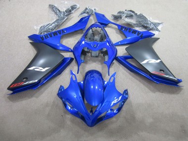 Azul Negro Carenado Moto Yamaha R1 07-08