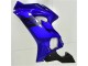 Azul Negro Carenado Moto Yamaha R6 17-23 Azul Negro Carenado Moto Yamaha R6 17-23
