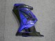 Azul Negro Kit Carenado ABS Completo Kawasaki EX250 08-12 Azul Negro Kit Carenado ABS Completo Kawasaki EX250 08-12