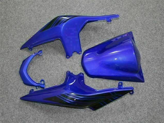 Azul Negro Kit Carenado ABS Completo Kawasaki EX250 08-12 Azul Negro Kit Carenado ABS Completo Kawasaki EX250 08-12