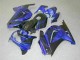 Azul Negro Kit Carenado ABS Completo Kawasaki EX250 08-12 Azul Negro Kit Carenado ABS Completo Kawasaki EX250 08-12