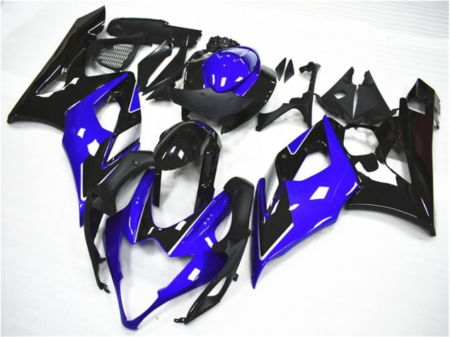 Azul Negro Kit Carenado ABS Completo Suzuki GSXR 1000 K5 05-06 Azul Negro Kit Carenado ABS Completo Suzuki GSXR 1000 K5 05-06