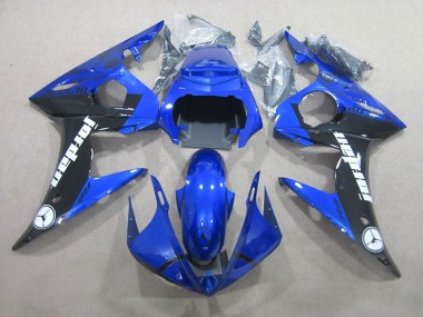 Azul Negro Kits Carenado Moto Yamaha R6 03-05