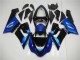 Azul Negro Kits Completo Carenado Moto ABS Kawasaki ZX6R 05-06 Azul Negro Kits Completo Carenado Moto ABS Kawasaki ZX6R 05-06