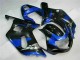 Azul Negro Kits Completo Carenado Moto ABS Suzuki GSXR 600 / 750 K1 K2 K3 01-03 Azul Negro Kits Completo Carenado Moto ABS Suzuki GSXR 600 / 750 K1 K2 K3 01-03