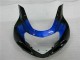Azul Negro Kits Completo Carenado Moto ABS Suzuki GSXR 600 / 750 K1 K2 K3 01-03 Azul Negro Kits Completo Carenado Moto ABS Suzuki GSXR 600 / 750 K1 K2 K3 01-03