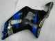 Azul Negro Kits Completo Carenado Moto ABS Suzuki GSXR 600 / 750 K1 K2 K3 01-03 Azul Negro Kits Completo Carenado Moto ABS Suzuki GSXR 600 / 750 K1 K2 K3 01-03